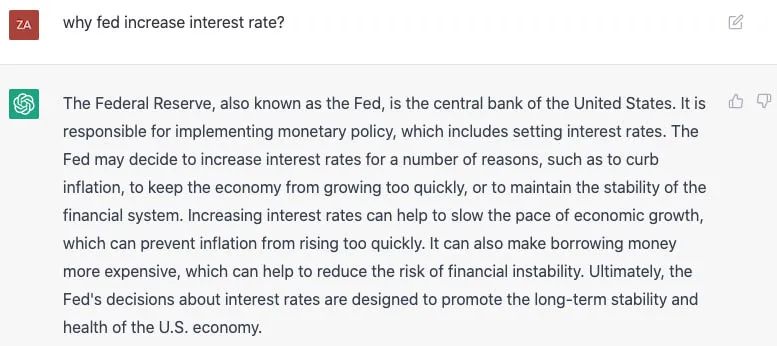 聯(lián)儲(chǔ)局為什么要升息