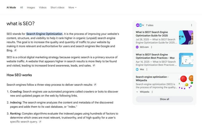 AI 搜索優(yōu)化